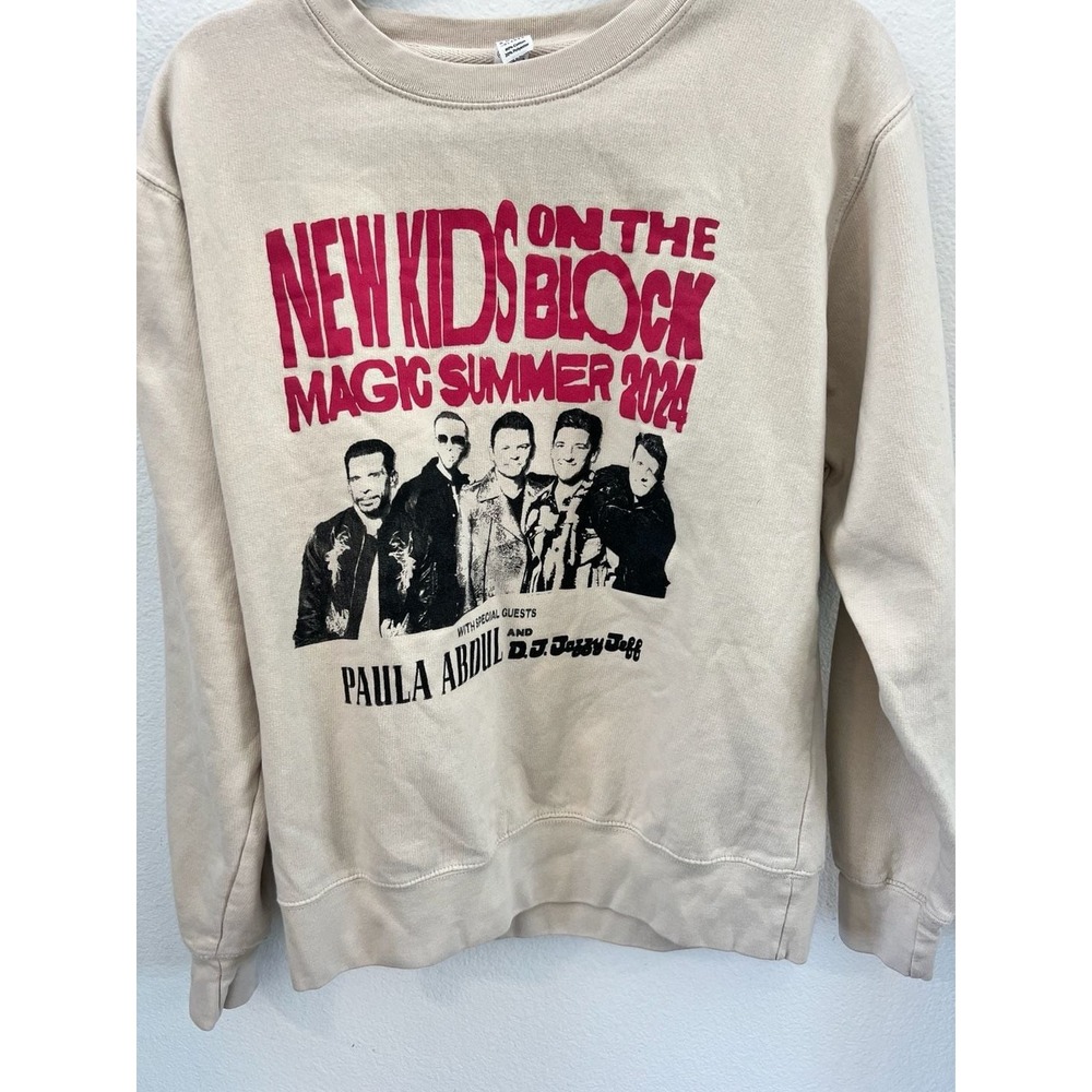 NKOB Nostalgicore Boyband Magic Summer 2024 Tour Concert Crewneck Sweatshirt